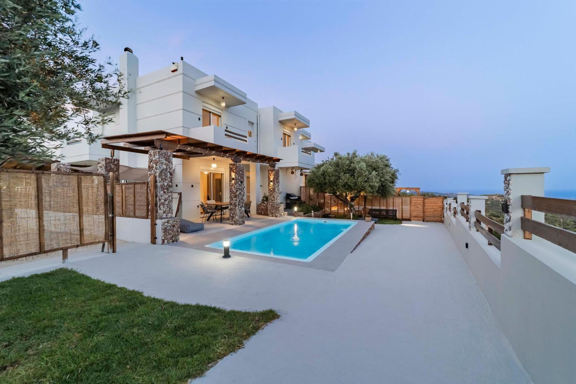 Villa Tranquila Rhodes Psinthos Ngoại thất bức ảnh